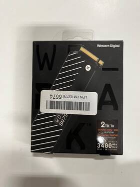 Wds200t3xhc Western Digital Sn750 2tb Internal Hard Drive