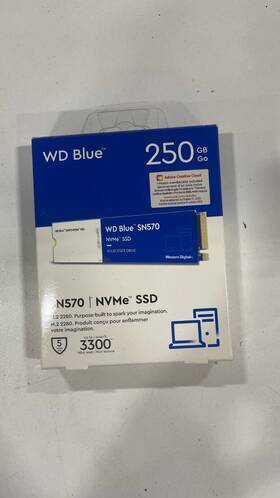 Wds250g3b0c Western Digital Blue Sn570 250 Gb Solid State Drive - M.2 2280 Inter