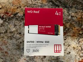 Wds400t1r0c68bdk0 Western Digital Wd Red Sn700 4tb Internal Solid State Drive M.2 2280 Pcie Nvme Wds400t1r0c