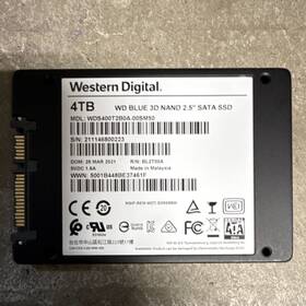 Wds400t2b0a-00sm50 Western Digital Wd Blue 3d Nand 4tb Sata 2.5 In Internal Ssd
