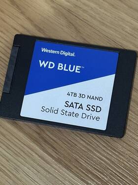 Wds400t2b0a Western Digital Blue 3d Nand 4tb Internal 2.5 Inch Solid State