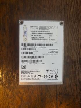 Sdll1dlr-400g-cda1 Western Digital Wustm3240ass201 Ss200 400gb 12g Sas 2.5 Inch Sff Ssd Solid State