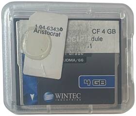 W7cf004g1ta-h41tf-2d2-ari Wintec Industrial Compactflash Card 4gb H4 Series Udma66 Made In Usa