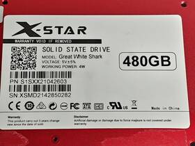S1sxx21042603 X-star Great White Shark 480 Gb Sata Iii 2.5 In Solid State Drive