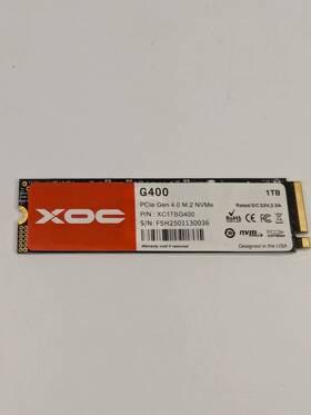 Xc1tbg400 Xoc G400 1tb Nvme Gen4 Ssd Up To 5200mb/s M.2 Pcie 4.0 - Works Great