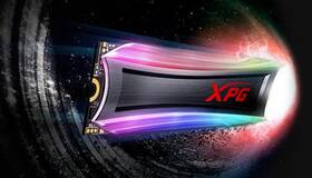 As40g-256gt-c Xpg Spectrix S40g 256 Gb Rgb Pcie Gen3x4 M.2 2280 Solid State Drive