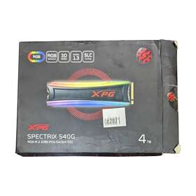 As40g-4tt-c Xpg As40g4ttc Spectrix S40g 4tb Rgb Pcie Gen3x4 Nvme M.2 2280 Ssd