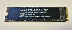 Ymss1cb06b11mc Ymtc Pcie-8 Ssd 512g Pc300 M.2 Pcie 4x4 Nvme - 100% Health 13hrs