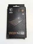 Msi Spatium M480 Pro 1TB Pcie 4.0 Nvme M.2 Internal Ssd Storage. Fixed Price $159.99.