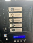 Thecus N5500 Linux Nas Black Used Good Condition See Pic. Fixed Price $575.00.