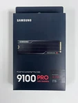 New Samsung Ssd 9100 Pro With Heatsink 1TB Pcie 5.0X4 M.2 2280 MZ-VAP1T0CW. Fixed Price $344.95.