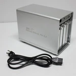 Owc Mercury Elite-al Pro QX2 4-BAY Raid Enclosure + Esata-to-usb 2.0 As Is. Fixed Price $69.99.