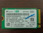 New Sk Hynix 256GB Nvme M.2 Ssd Key 2242 HFM256GDHTNI Solid State Drive. Fixed Price $34.99.