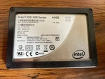 Intel 40GB Sata Ssd SDSA2CT040G3 2.5" Enterprise Drive 320 Series. Fixed Price $26.99.