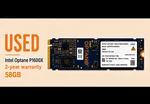 Intel Optane P1600X 58GB Nvme M.2 SSDPEK1A058GA01 Used - Year Warranty. Fixed Price $160.00.