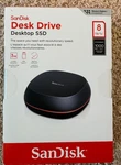 Sandisk 8TB Desktop Ssd External Drive Open Box Unused Replacement Complete W/po. Fixed Price $629.00.