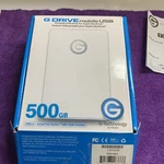 G-technology G-drive Mobile 500GB External 5400RPM (0G01664) Hdd. Fixed Price $51.00.