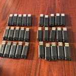 30X 32GB Flash Drives Verbatim Store Go Usb-a Working, Tested. Fixed Price $74.95.