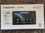 Digiland 8"-INCH Quad Core Tablet New Box Never Used. Fixed Price $50.00.