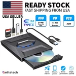 External Cd Dvd Drive Usb 3.0 Writer Burner Player For Pc Laptop Windows 11 10. Fixed Price $21.89.