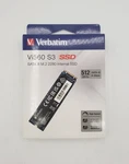 Verbatim VI560 S3 M.2 512GB 520MB/S 6GBPS Internal Ssd. Fixed Price $79.99.