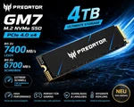 Acer Predator GM7 4TB M.2 Nvme Ssd Pcie 4.0 - Up 7400MB New 19%. Fixed Price $436.11.