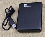 Western Digital Elements 2TB External Hard Drive WDBU6Y0020BBK-0B With Cable. Fixed Price $59.00.