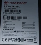 32GB Transcend PSD330 2.5-INCH Ide Ssd Solid State Disk (new-sealed). Fixed Price $80.00.