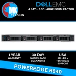 Dell Poweredge R640 4B Lff 1U Server -V7- Choose Cpus/ram/drives Wholesale. Fixed Price $4332.00.