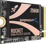 Sabrent Rocket 2230 Nvme 4.0 256GB High Performance Pcie M.2 Ssd. Fixed Price $44.99.