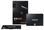 Samsung 870 Evo 2.5" 250GB 500GB 1TB 2TB 4TB 8TB Sata Iii Nand Internal Ssd Lot. Fixed Price $1195.00.
