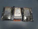 Lot Of 3 Used Hp 72GB 10K Sas Hard Drives DG072BABCE 460850-001. Fixed Price $18.38.