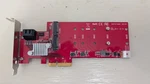 Startech 2X M.2 Ssd Controller Card - Pcie PEX2M2. Fixed Price $43.50.