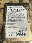Tested Hitachi Travelstar 5K500.B Internal Hdd 320GB Model HTS545032B9A300 #69. Fixed Price $24.99.