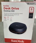 Sandisk 8TB Desk Drive Usb Type-c (up To 1000MB/S) SDSSDT40-8T00-NA25. Fixed Price $895.00.