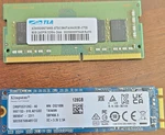 Kingston 128GB M.2 Sata Internal Ssd OMBPS3128Q-A0 Blue. Fixed Price $500.00.