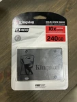Kingston A400 240GB 2.5" Sata Iii Shock Resistant Internal Ssd. Fixed Price $40.00.