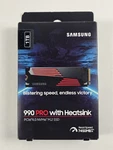 Samsung 990 Pro With Heatsink 1TB M.2 Nvme Ssd MZ-V9P1T0CW Excellent. Fixed Price $219.99.