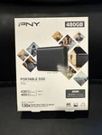 Pny Elite 480GB, Etxternal (PSD1CS1050480FFS) Hard Drive. Fixed Price $49.99.