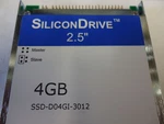 SSD-D04GI-3012, Silicon Systems, 4GB 2.5" Solid State Drive, Brand New!. Fixed Price $150.00.