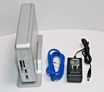 Media Hub 3.5" Sata Hard Drive Enclosure External Usb 3.0 Rocketfish PA6. Fixed Price $39.99.