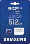 Samsung Pro Plus 512GB Microsdxc A2 V30 4K Uhd U3 180MB/S Memory Card. Fixed Price $37.99.