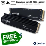 Crucial T705 1TB-4TB M.2 Nvme Ssd Pcie GEN5 14100MB/S Gaming Pc, Laptop, PS5. Fixed Price $664.32.