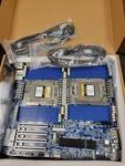 Gigabyte MZ73-LM1 2XSP5 Amd Epyc Genoa 2X10GBE Pcie GEN4 E-atx Motherboard, Used. Fixed Price $629.00.