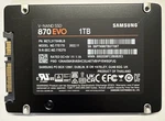Samsung 870 Evo 1TB, 2.5 Inch Internal Ssd MZ-77E1T0. Fixed Price $109.00.