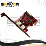 Addonics Pcie X1 Usb 3.0 Network Card D108-2-10B. Fixed Price $29.99.