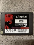 Kingston Technology 32 Gb Solid State Drive SSDNOW100 Tested Good. Fixed Price $19.00.