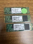 Lot Of 3 Transcend TS128GMTS800 128GB M.2 2280 Ssd Tested Working. Fixed Price $43.99.