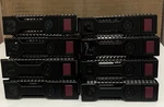 Lot Of 8 Hp Tray Caddy 3.5" For Gen 9 10 Servers Sas Sata 651314-001. Fixed Price $35.00.