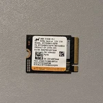 Micron 2400 512GB M.2 2230 Nvme Ssd Solid State Drive MTFDKBK512QFM - 122 Hours. Fixed Price $65.00.
